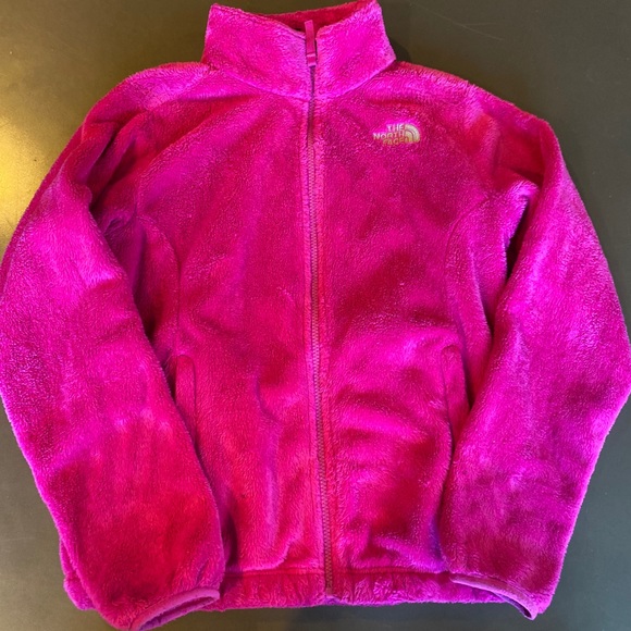 The North Face Other - Girls north face hot pink fleece jacket